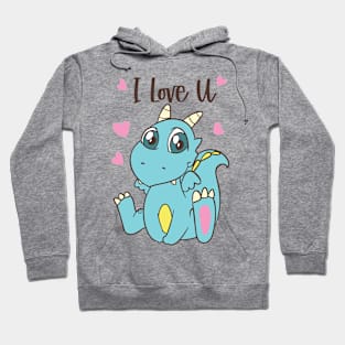 Blue Dragons Lover Hoodie